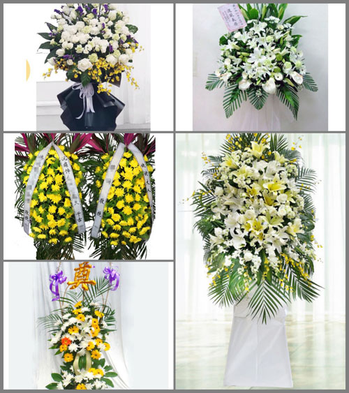 海南海口市龙华区龙桥镇龙桥村白事花篮预定